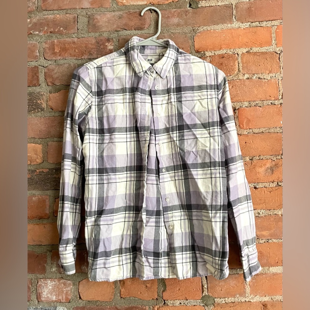 Uniqlo Purple Flannel